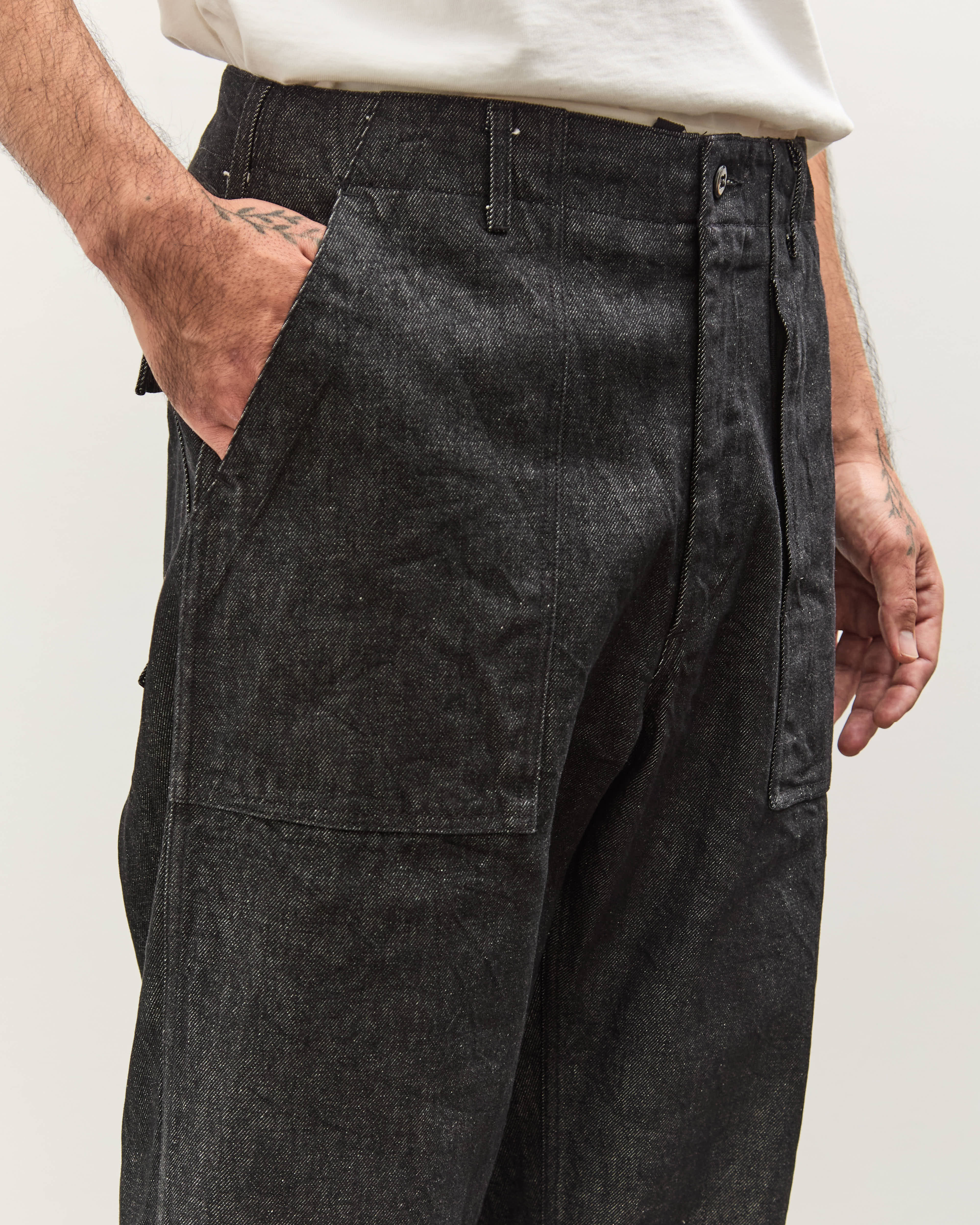 Engineered Garments Fatigue Pant, Black – Glasswing