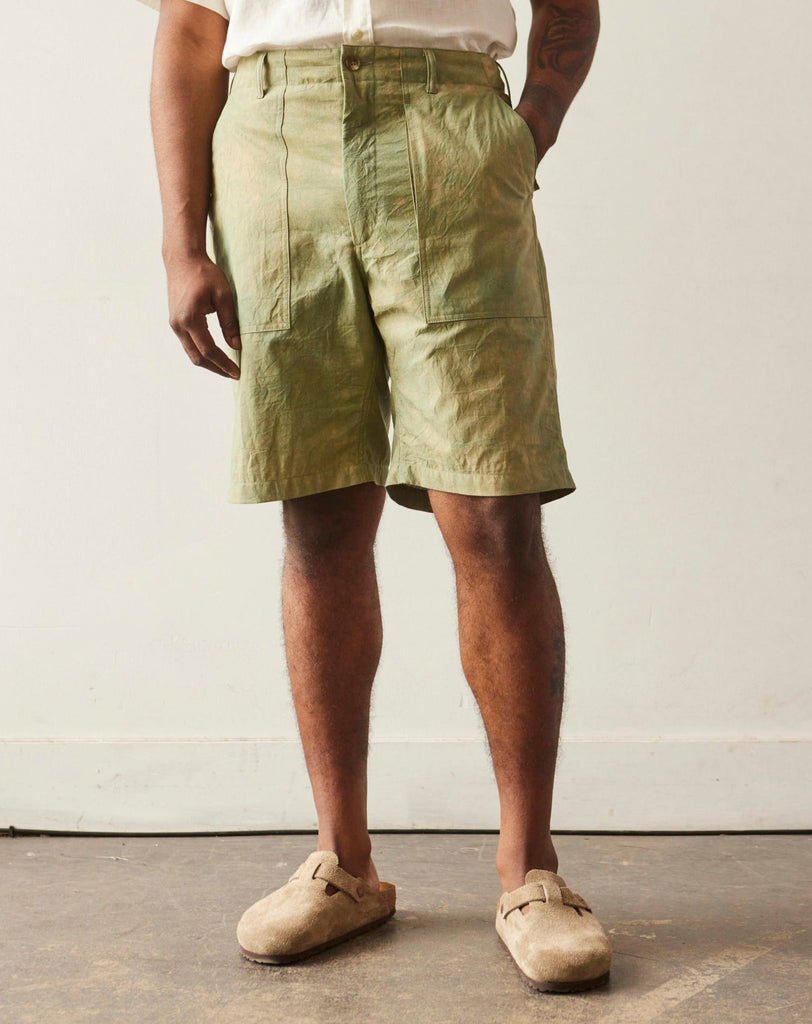 Engineered Garments Fatigue Short, Olive | Glasswing