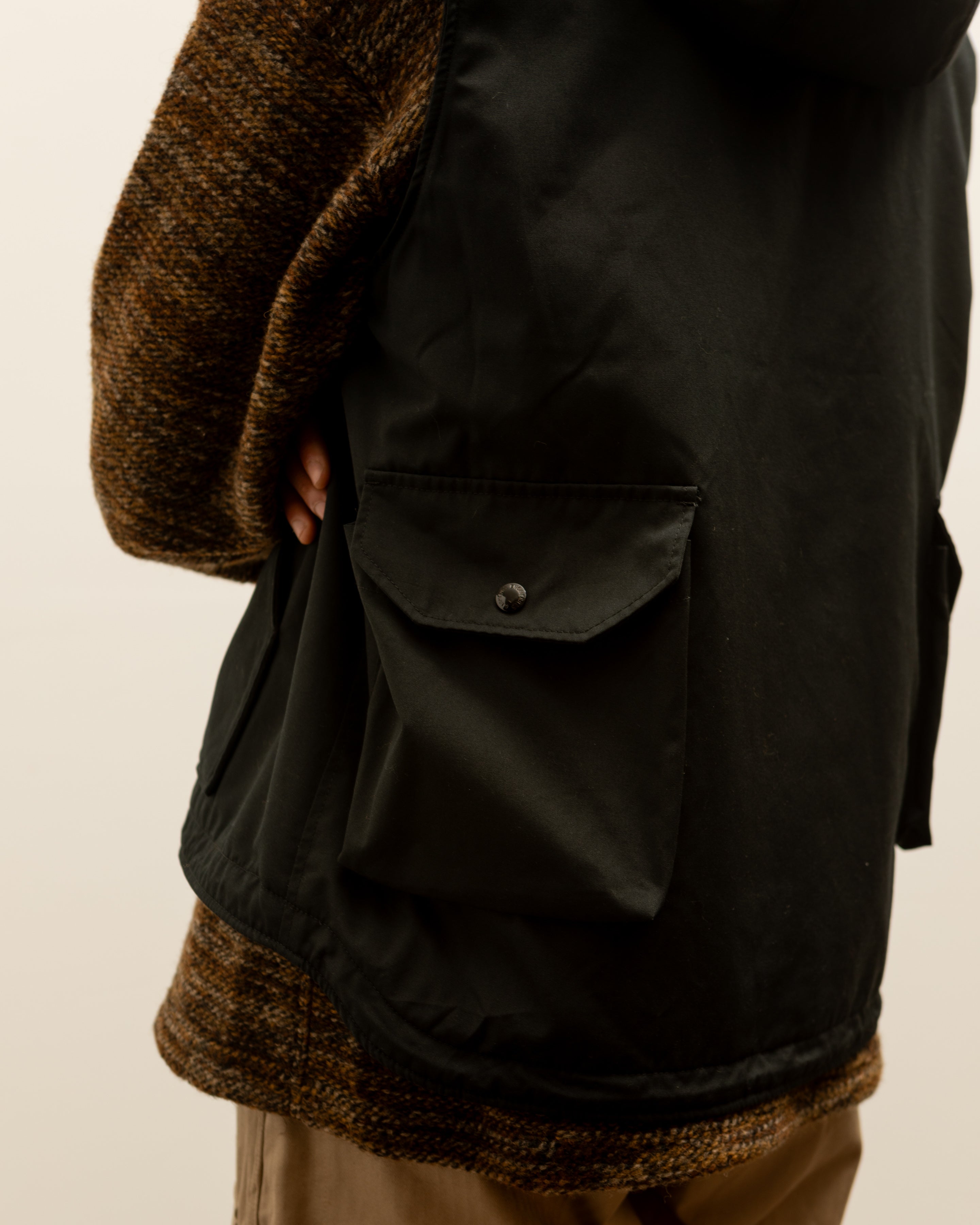 Engineered Garments Field Vest, Black – Glasswing