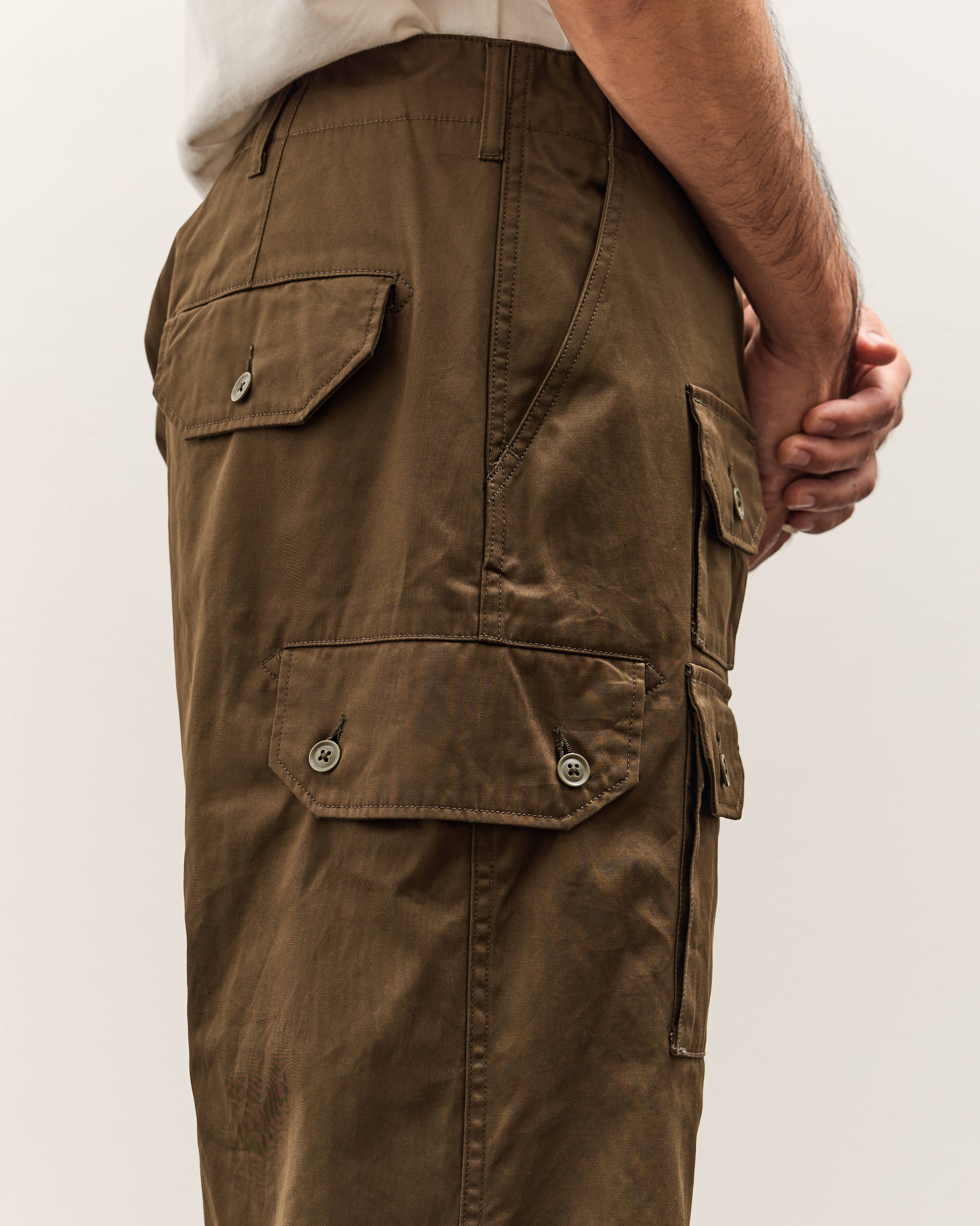 Engineered Garments Flight Pant, Dark Olive – Glasswing