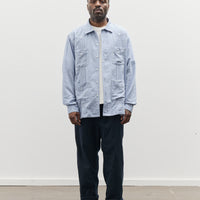 Engineered Garments Guayabera Shirt, Light Blue