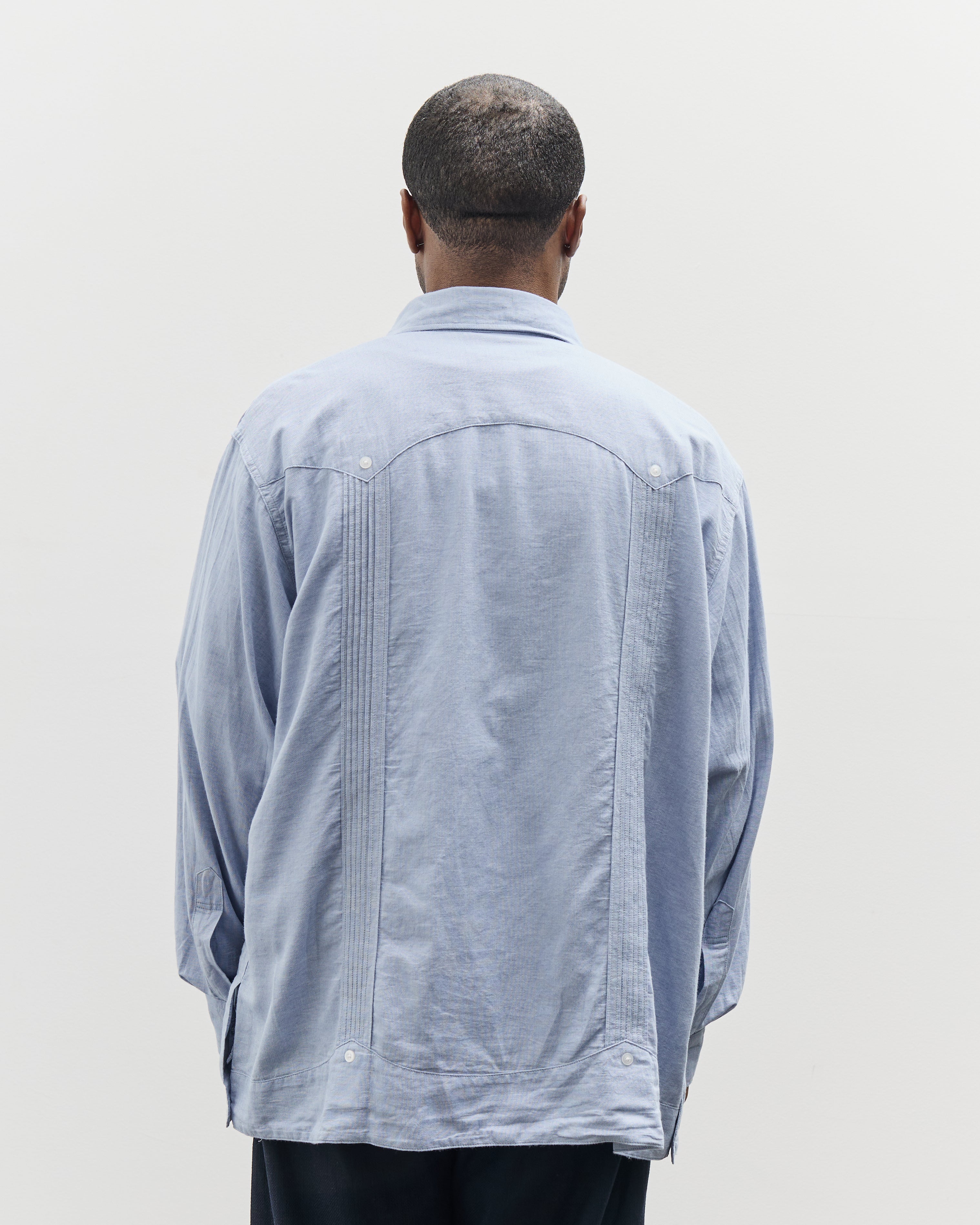 トップス Engineered Garments 25SS Guayabera Shirt Engineered Garments Guayabera Shirt 2Ply Broadcloth Charcoal