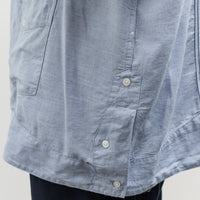Engineered Garments Guayabera Shirt, Light Blue