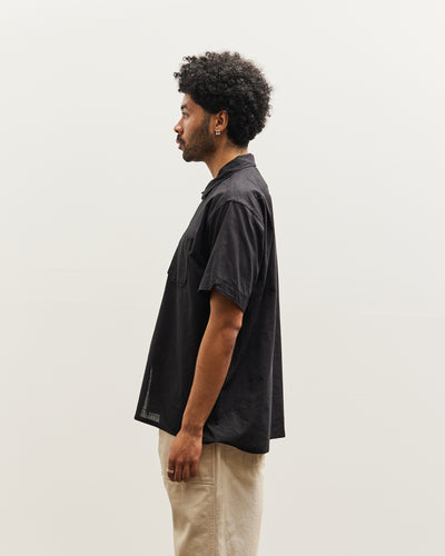 Engineered Garments Handkerchief Camp Shirt, Black