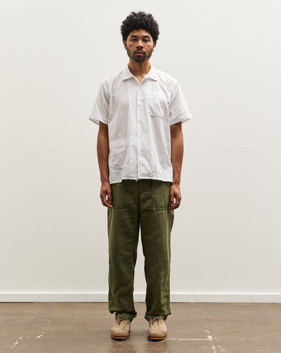 Engineered Garments Handkerchief Camp Shirt, White