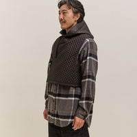Engineered Garments Knit Wrap Vest, Black