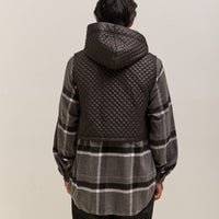 Engineered Garments Knit Wrap Vest, Black