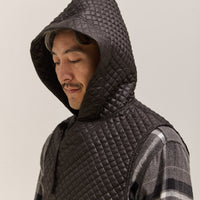 Engineered Garments Knit Wrap Vest, Black