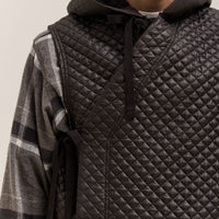Engineered Garments Knit Wrap Vest, Black