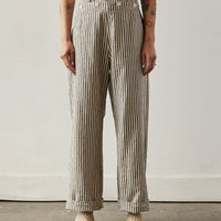 Engineered Garments LC Stripe Sailor Pant, Natural/Black