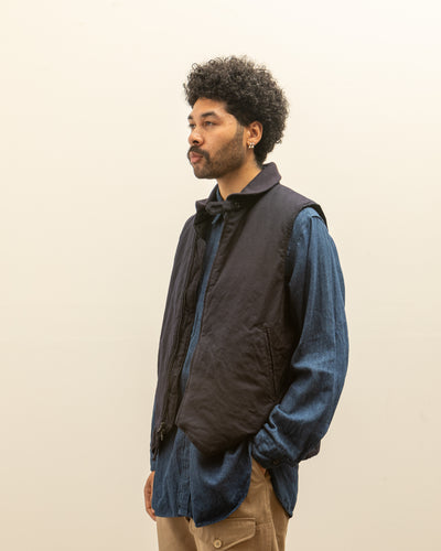 Engineered Garments LL Vest, Dark Navy