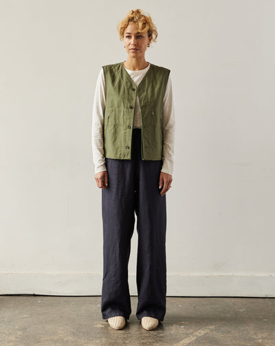 Engineered Garments Linen Sailor Pant, Navy