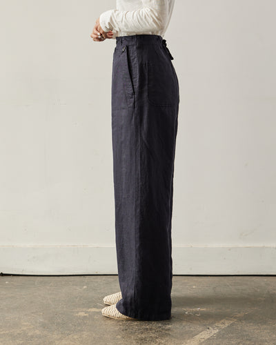 Engineered Garments Linen Sailor Pant, Navy