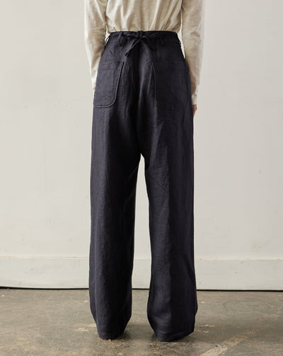 Engineered Garments Linen Sailor Pant, Navy