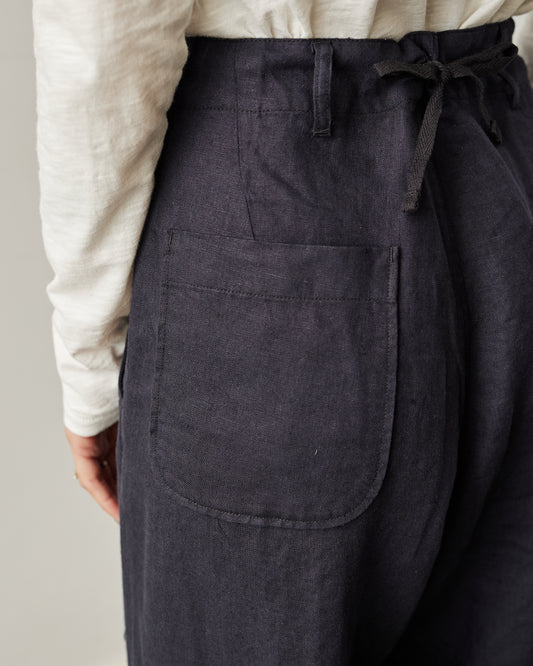 Engineered Garments Linen Sailor Pant, Navy