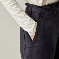 Engineered Garments Linen Sailor Pant, Navy
