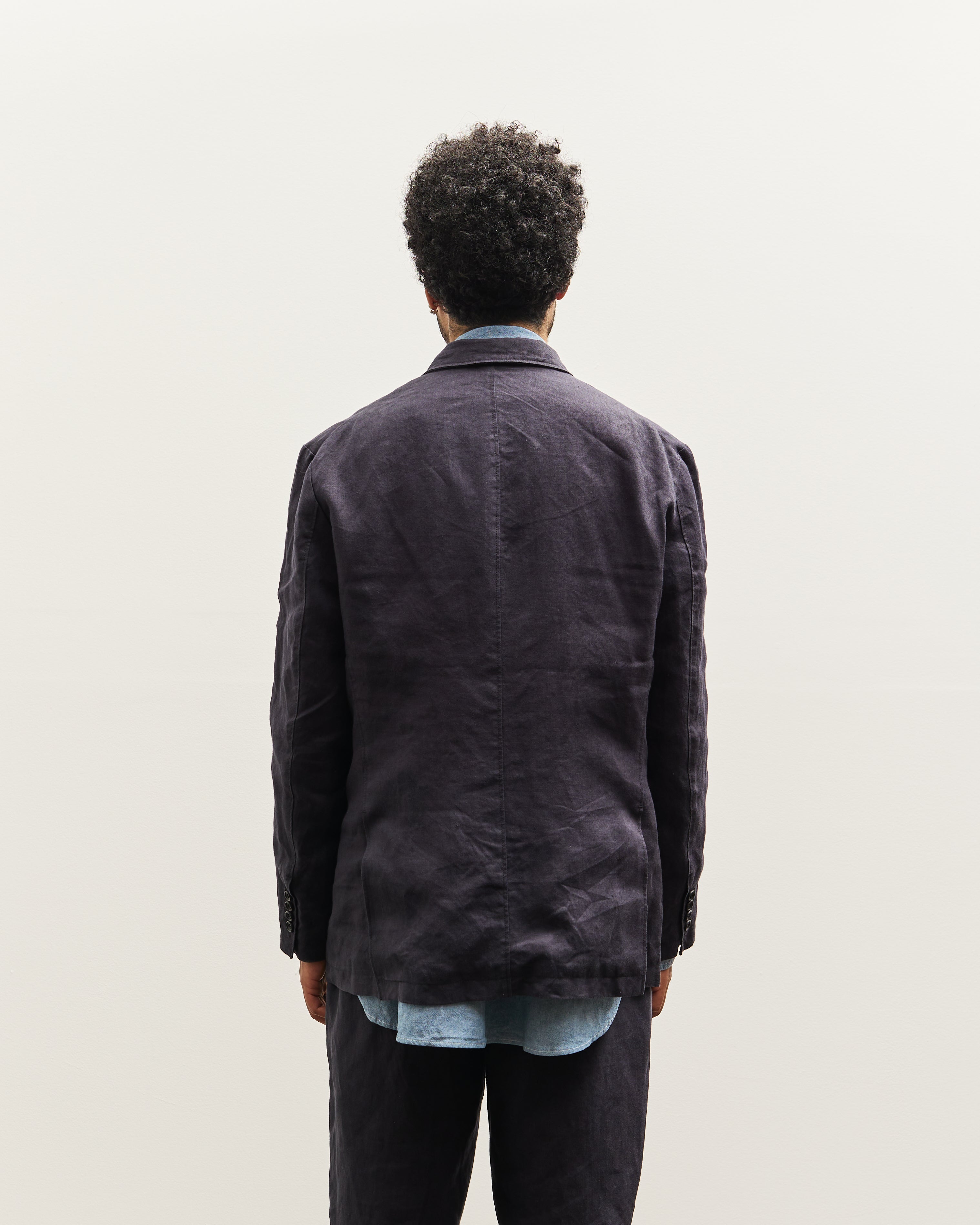 Engineered Garments Linen Twill Andover Jacket, Navy