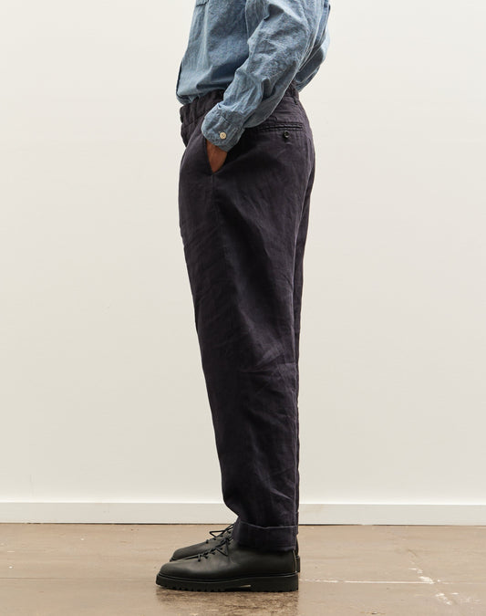 Engineered Garments Linen Twill Andover Pant, Navy