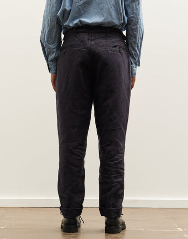 Engineered Garments Linen Twill Andover Pant, Navy