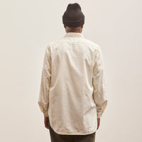 Engineered Garments Microsanded Twill Work Shirt, Ivory