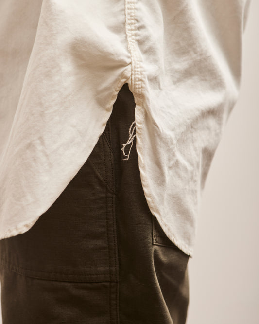 Engineered Garments Microsanded Twill Work Shirt, Ivory