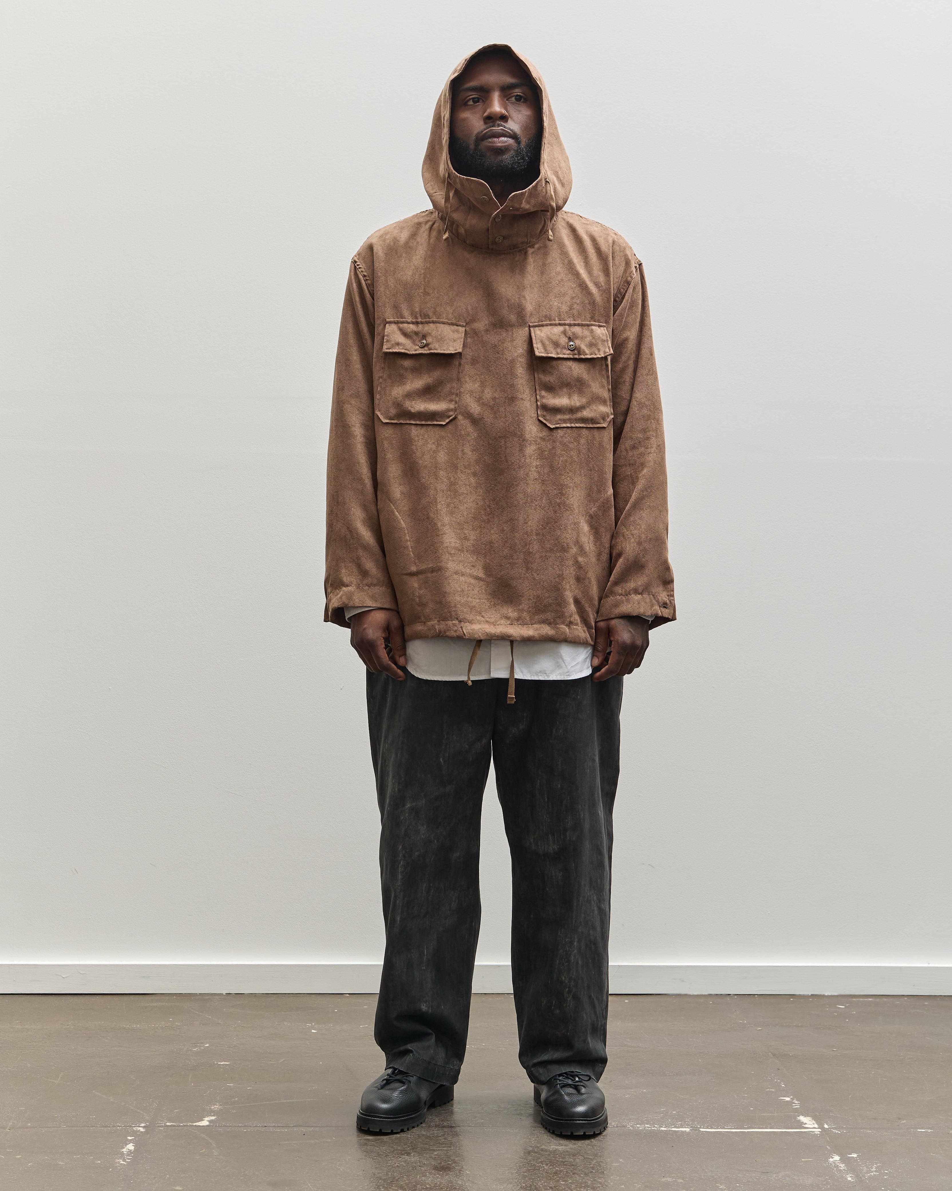 Engineered Garments Cagoule Shirt, Brown – Glasswing