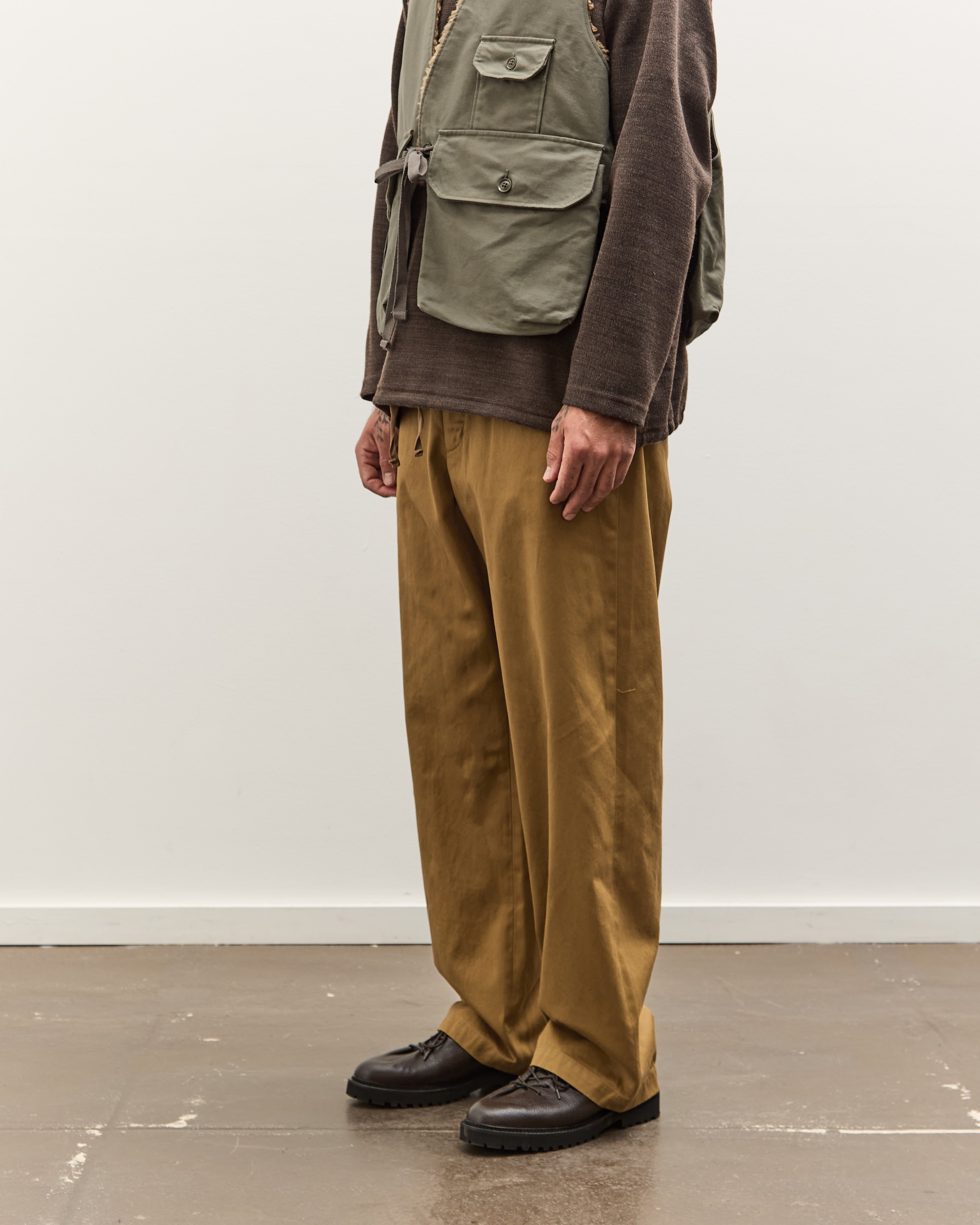 Engineered Garments Officer Pant, Camel – Glasswing