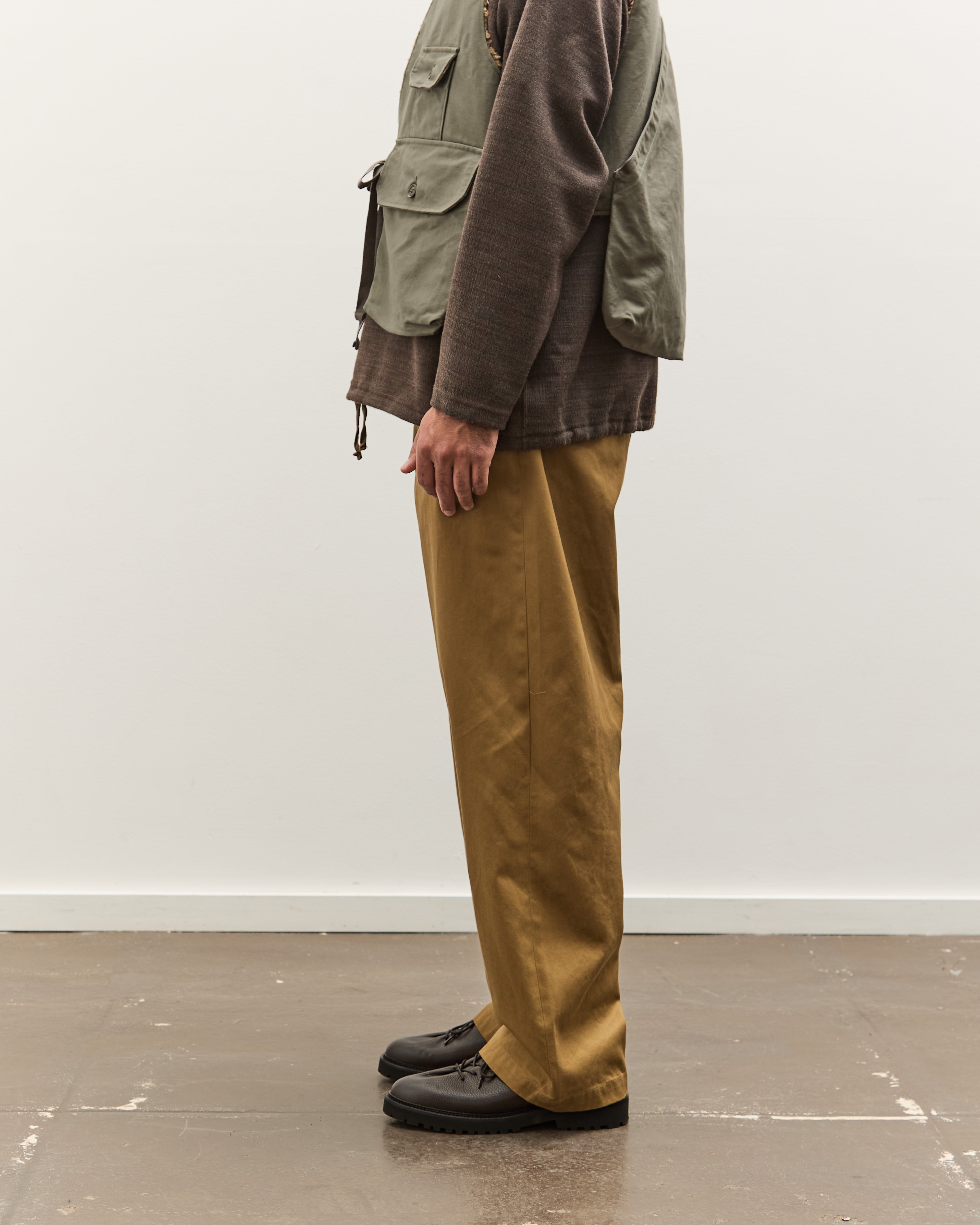 Engineered Garments Officer Pant, Camel – Glasswing
