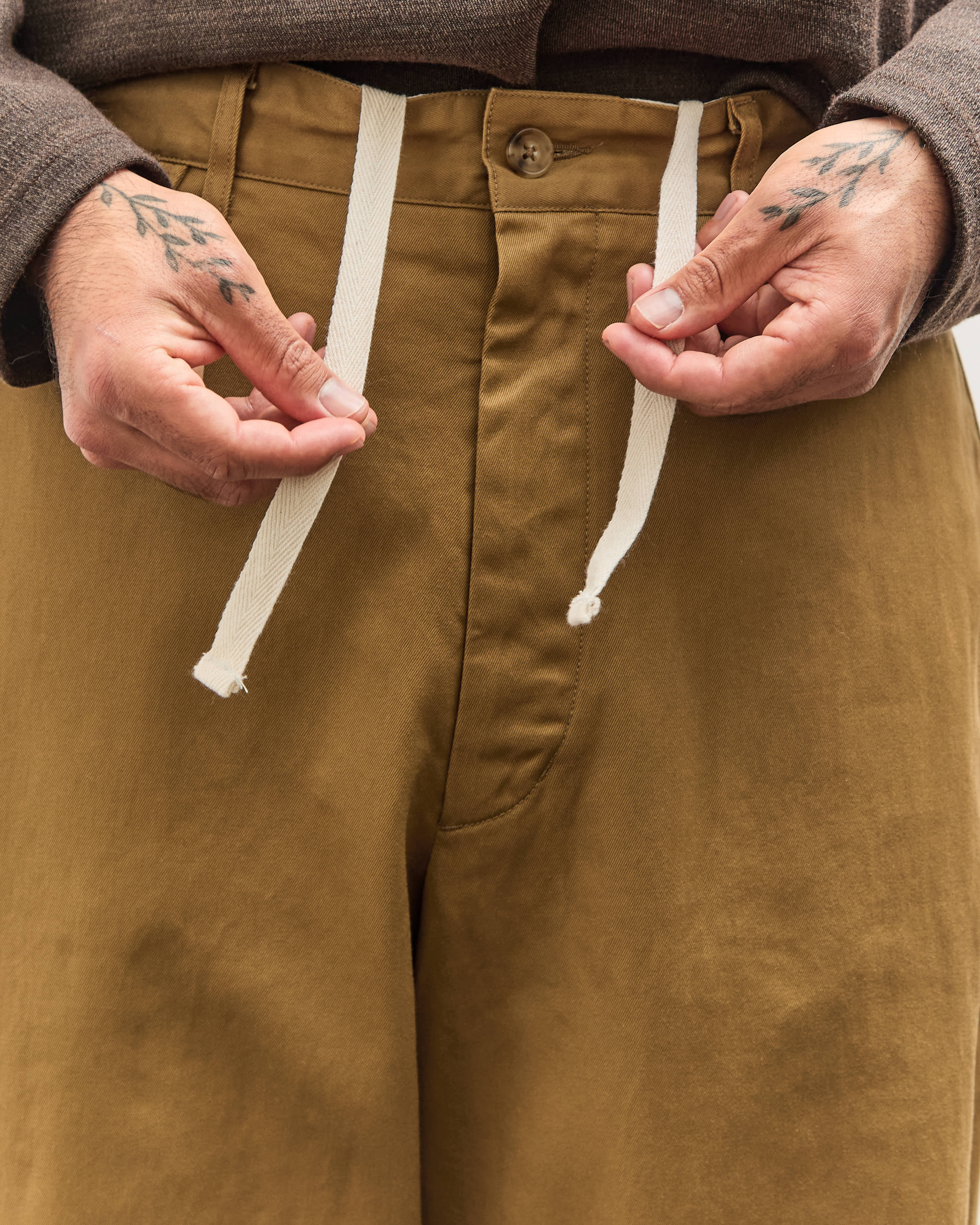 Engineered Garments Officer Pant, Camel – Glasswing
