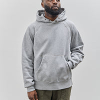 Engineered Garments Raglan Hoody, Heather Grey