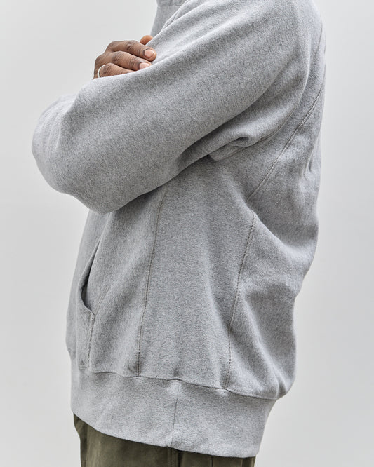 Engineered Garments Raglan Hoody, Heather Grey