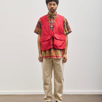 Engineered Garments Ripstop Fowl Vest, Red