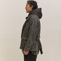 Engineered Garments Smoking Jacket, Black
