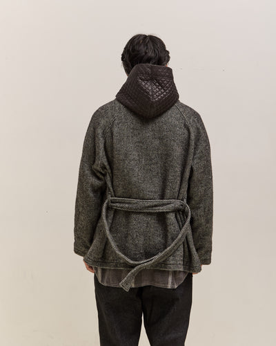 Engineered Garments Smoking Jacket, Black