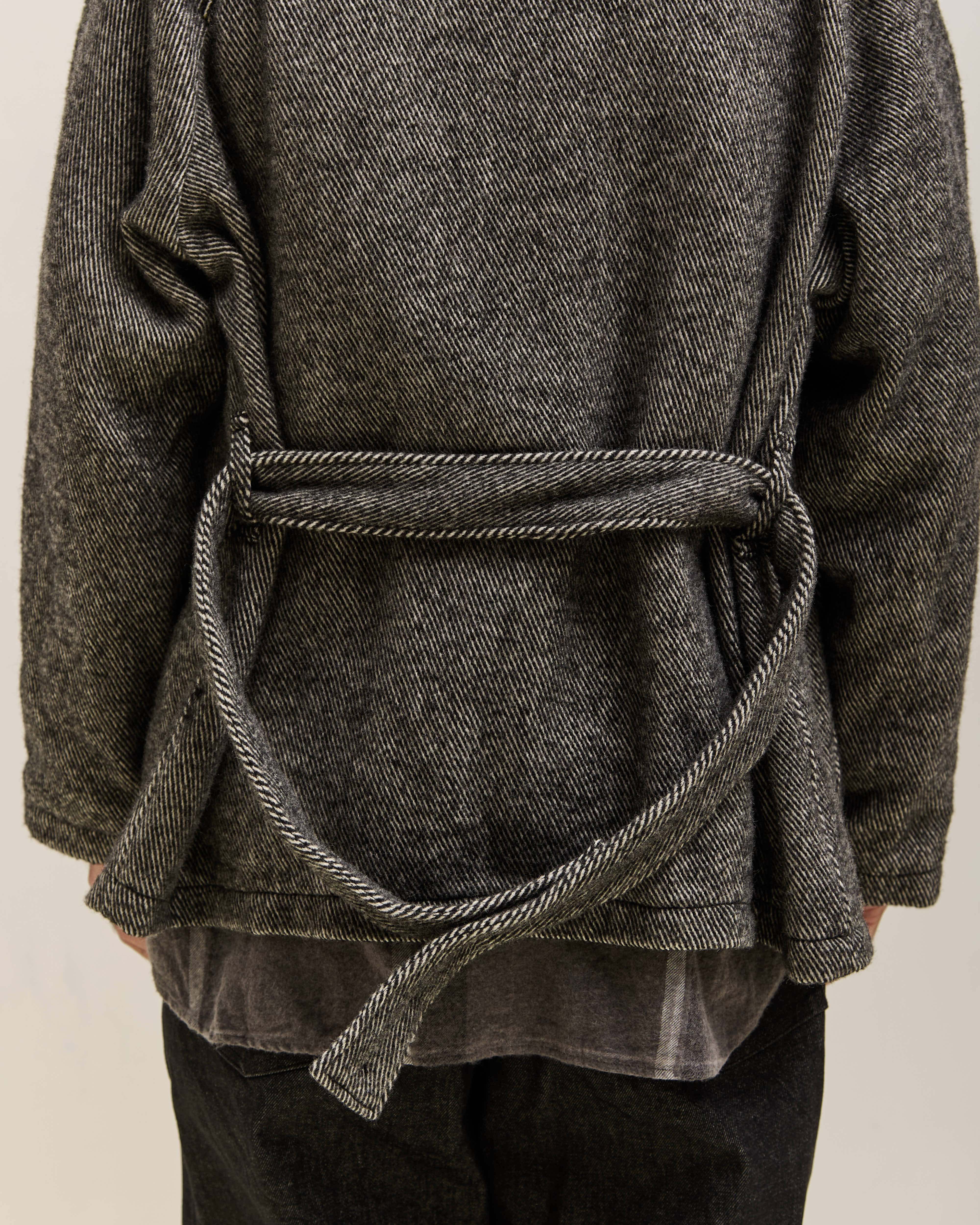 Engineered Garments Smoking Jacket, Black – Glasswing