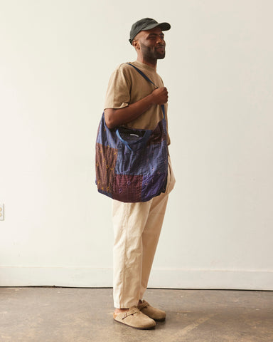 Engineered Garments Square Handstitch Carry All Tote, Navy