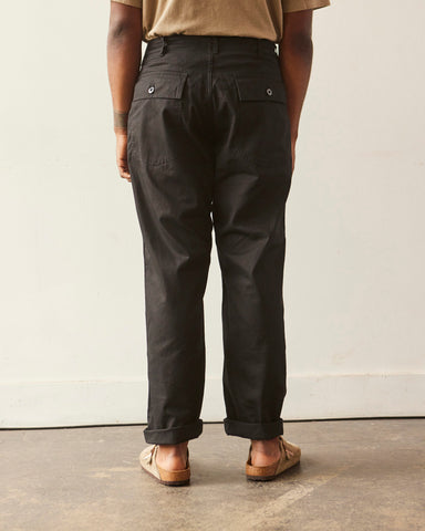 Engineered Garments Twill Fatigue Pant, Black