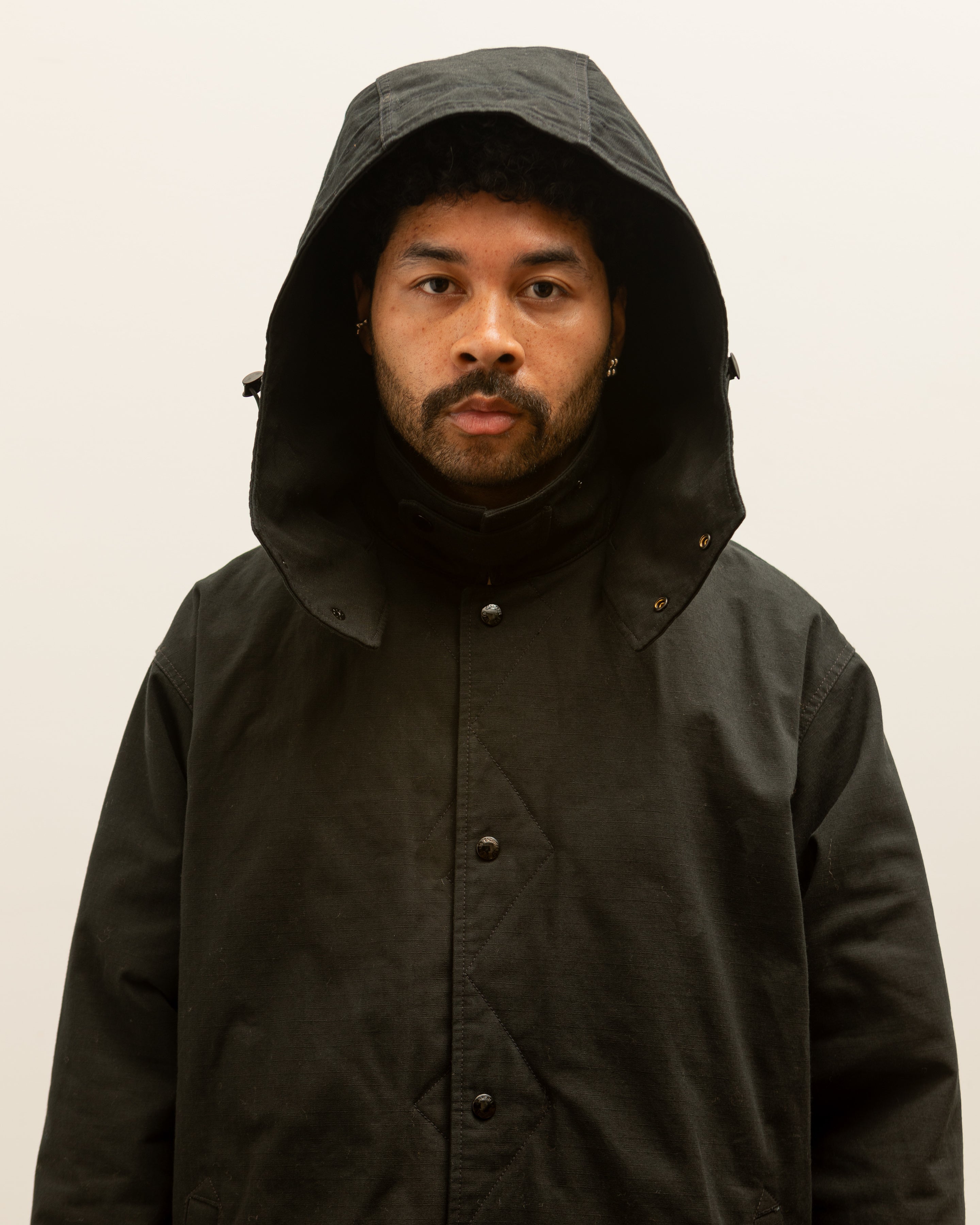 Engineered Garments Wind Breaker, Black – Glasswing