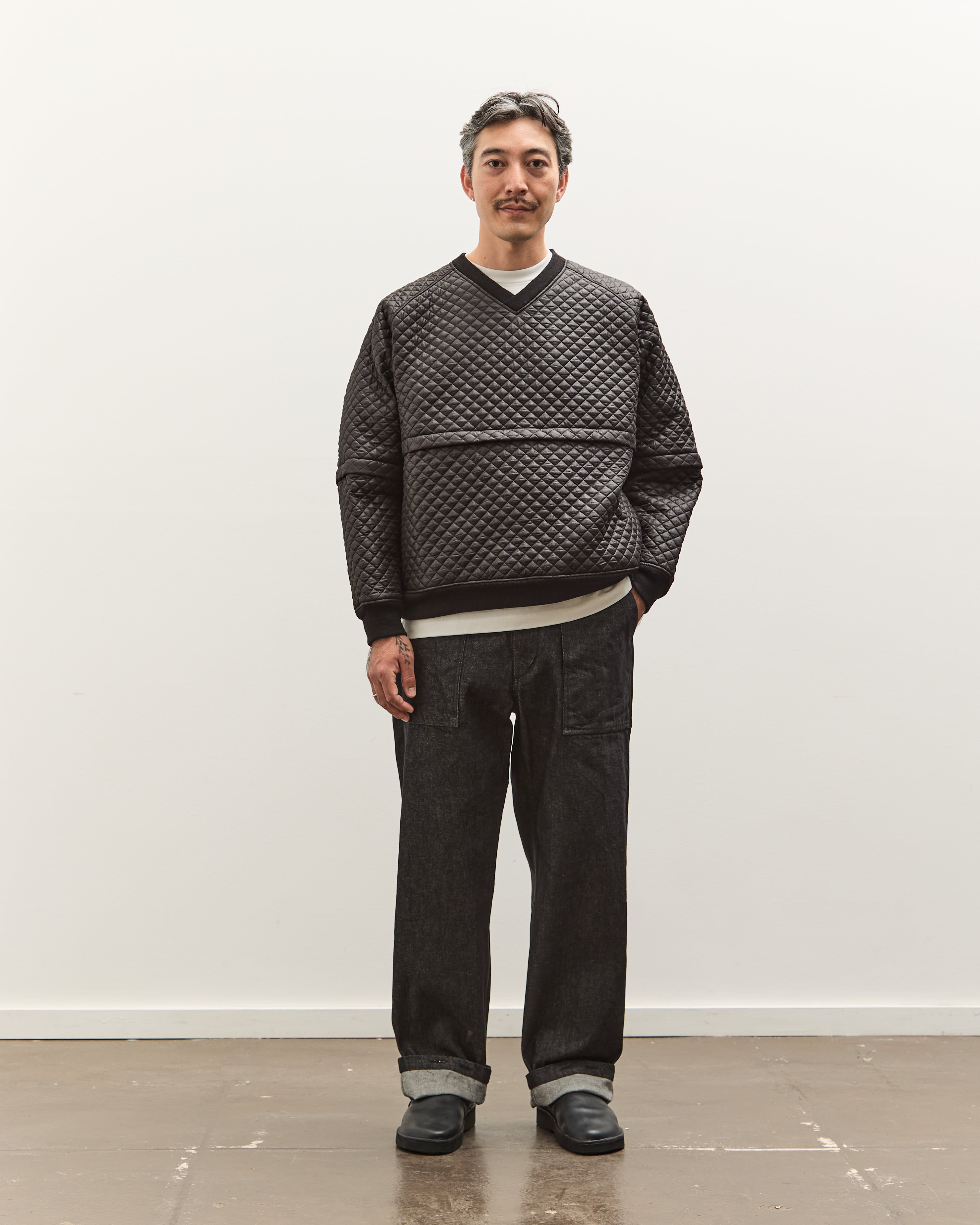 Engineered Garments Wind Pull, Black – Glasswing