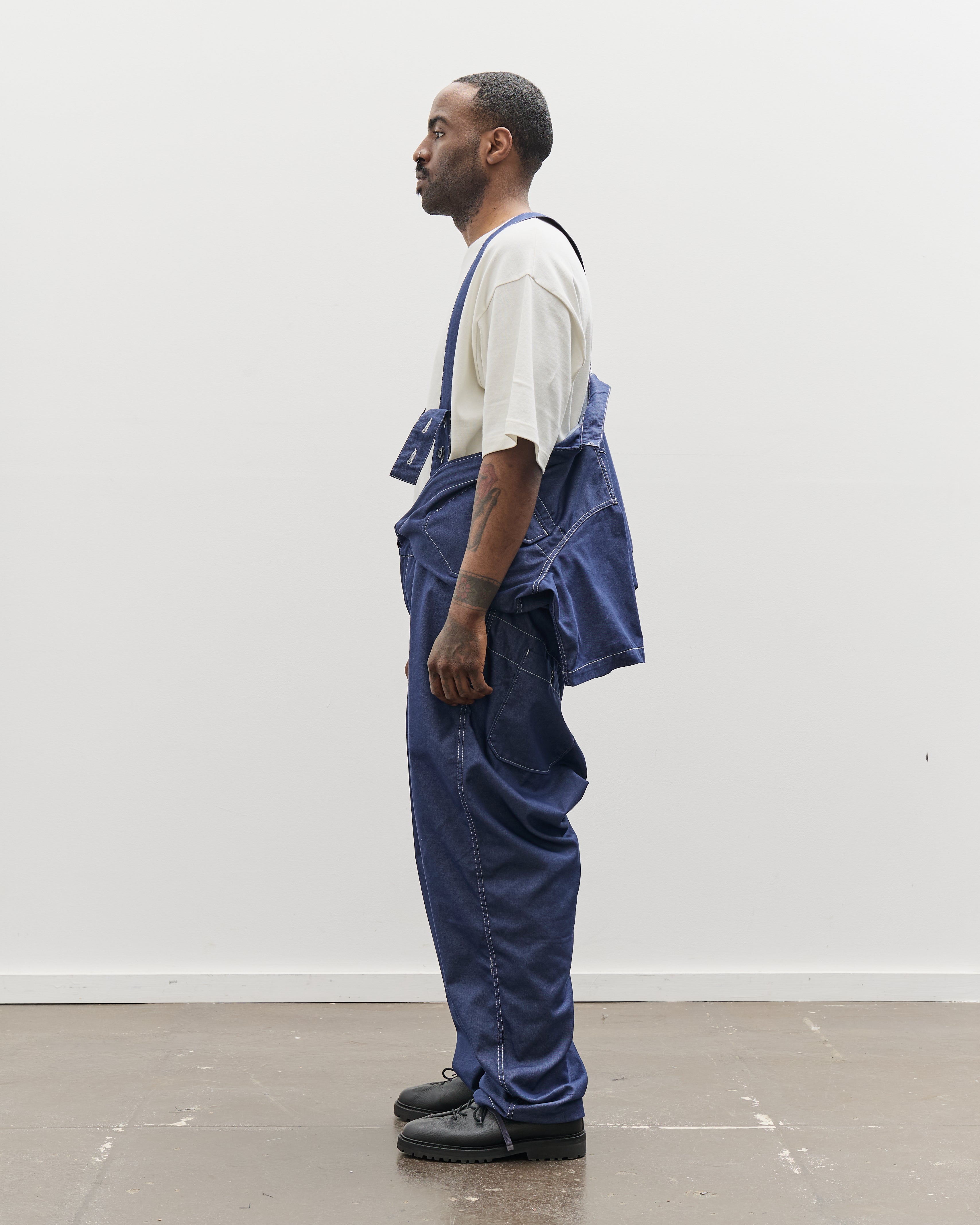 Engineered Garments：Overalls Black Canvas Overalls – Paradise Found NYC