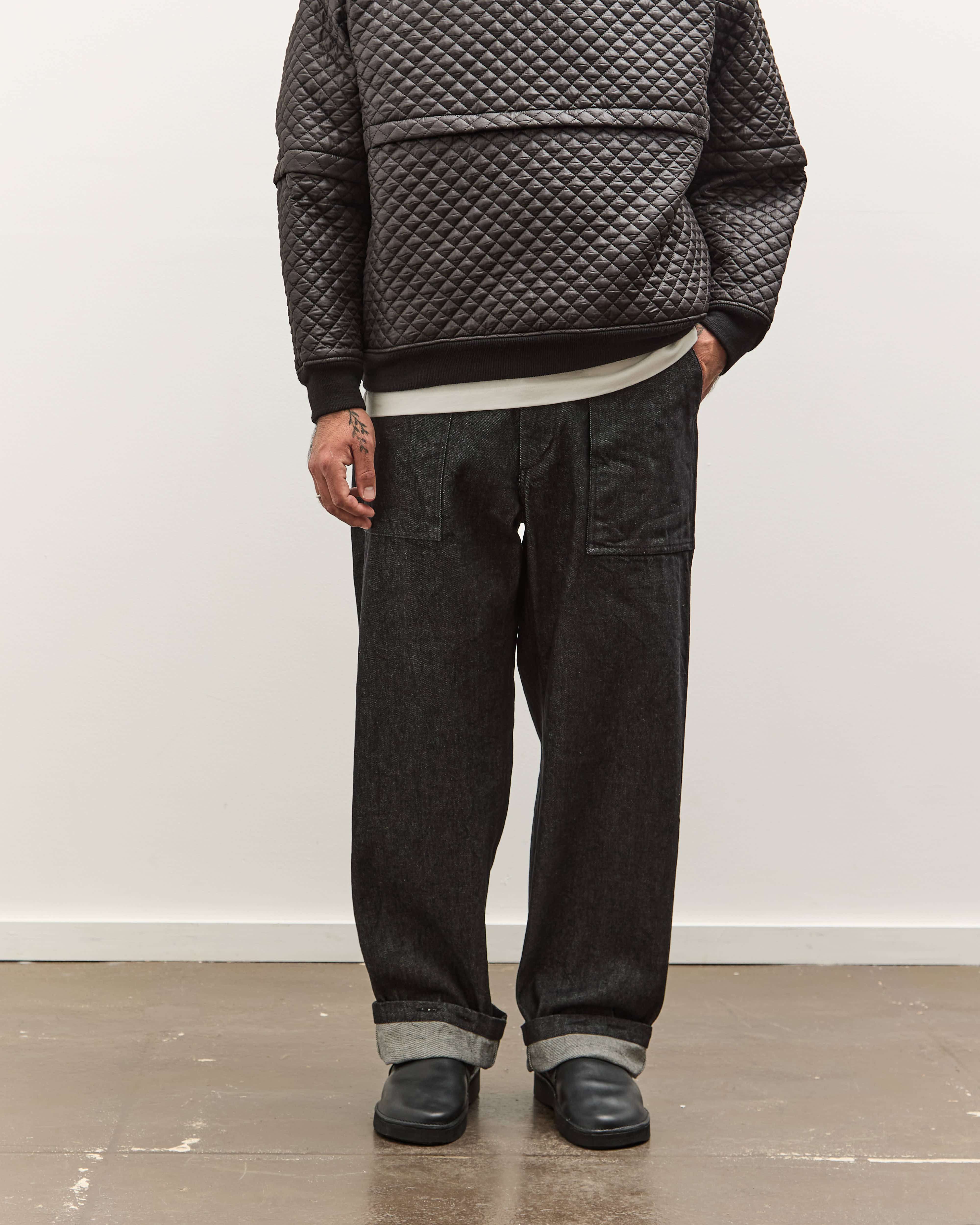 Engineered Garments Fatigue Pant, Black – Glasswing