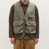 Engineered Garments Fowl Vest, Olive