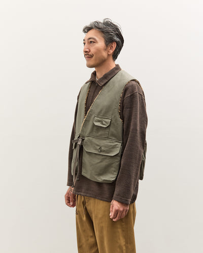 Engineered Garments Fowl Vest, Olive