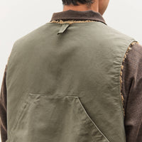 Engineered Garments Fowl Vest, Olive