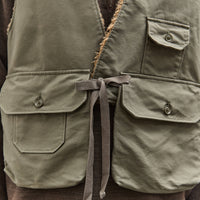 Engineered Garments Fowl Vest, Olive