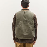 Engineered Garments Fowl Vest, Olive