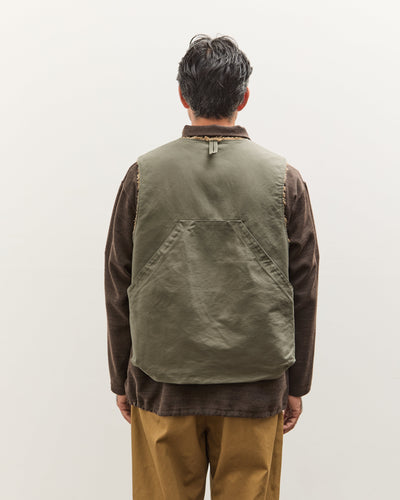 Engineered Garments Fowl Vest, Olive