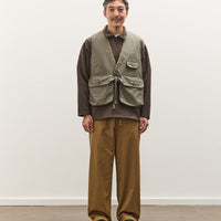 Engineered Garments Fowl Vest, Olive