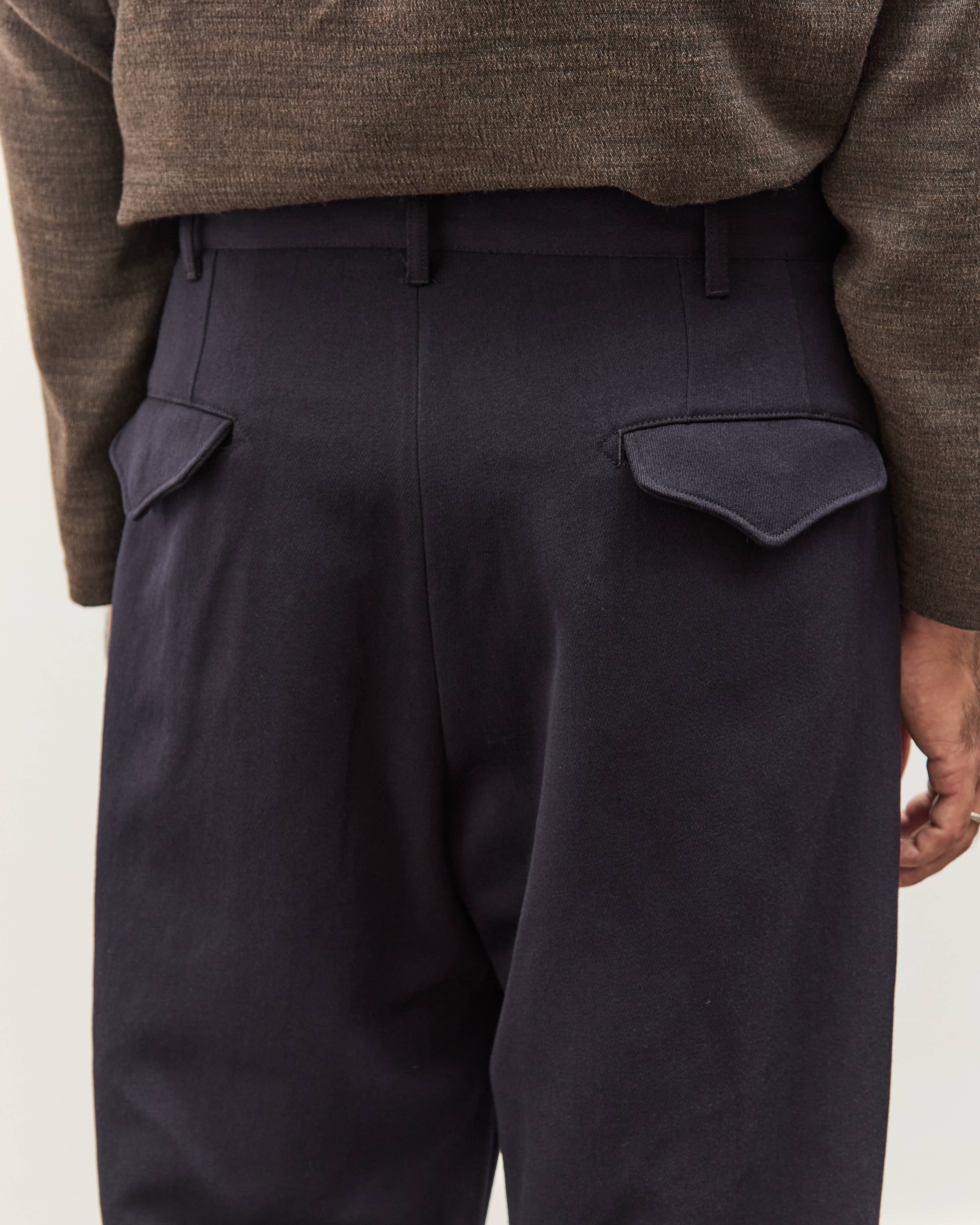 Engineered Garments Officer Pant, Dark Navy – Glasswing