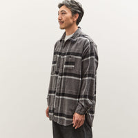 Engineered Garments Work Shirt, Grey/Black